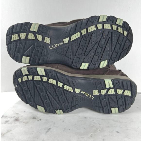 L.L. Bean Women’s Hiking Boots Size 6 TEK 2.5 Brown Suede PrimaLoft 200 Grams - Picture 8 of 10